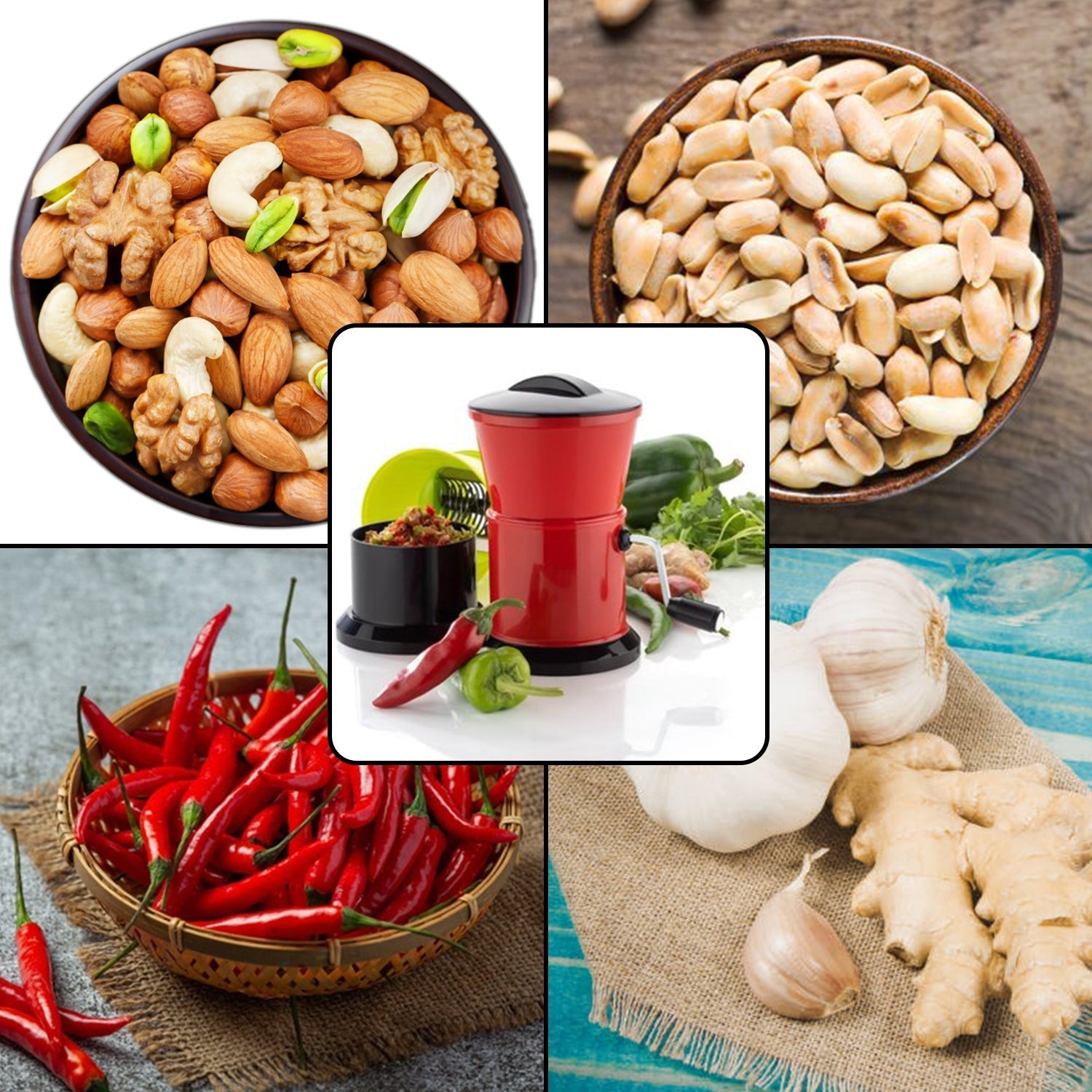 2674 Round Chilly Cutter and grinder tool with effective sharp chopping and cutting blade system. 2674 Round Chilly Cutter and grinder tool with effective sharp chopping and cutting blade system.
